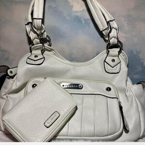 Rosetti Shoulder Bag with Wallet (White)